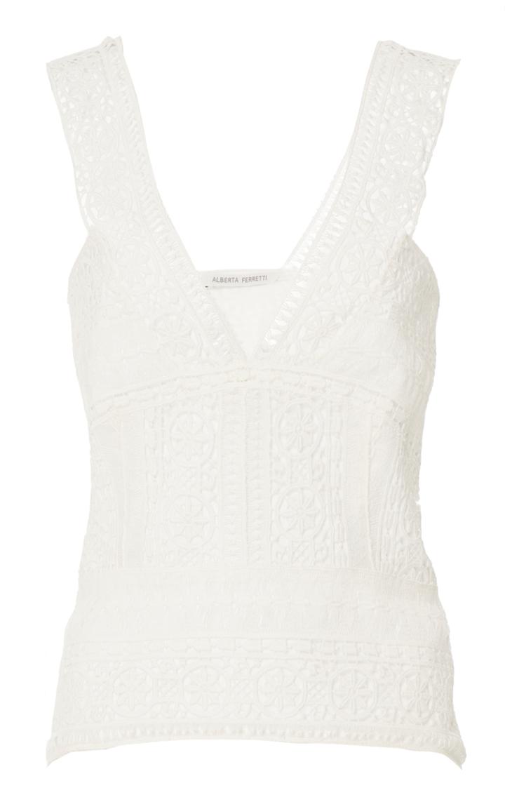 Alberta Ferretti V Neck Camisole