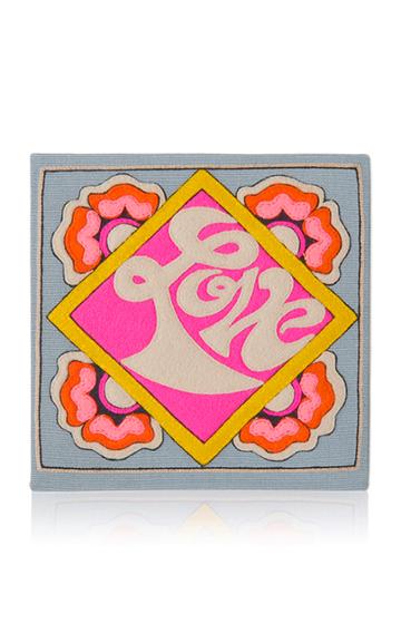 Olympia Le-tan Love Embroidered Clutch