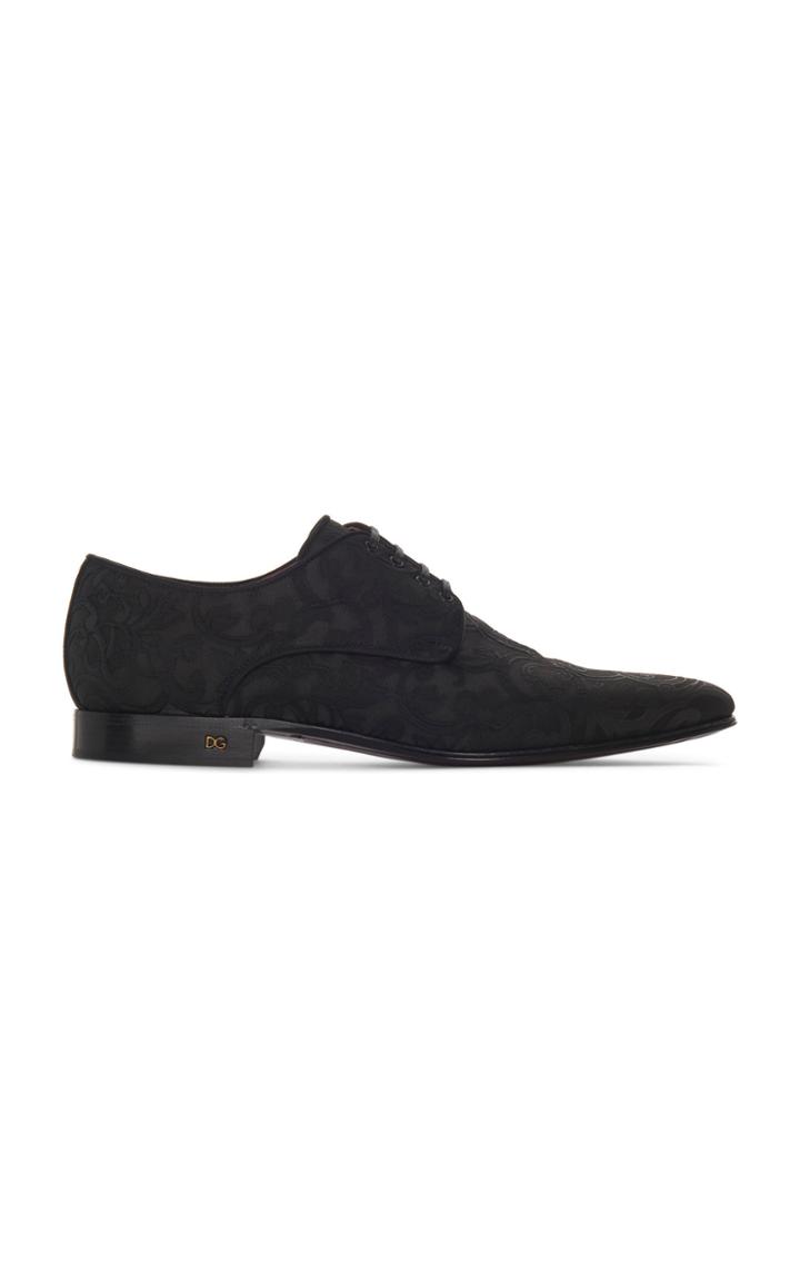 Dolce & Gabbana Patterned Jacquard Oxfords