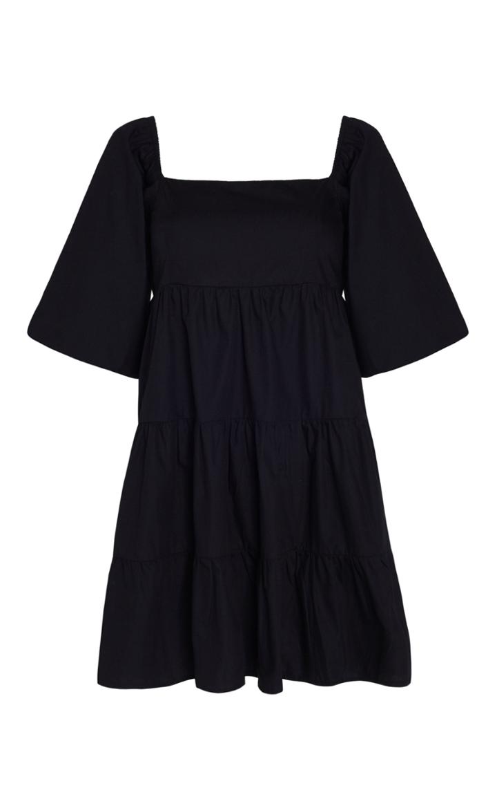 Moda Operandi Faithfull The Brand Eryn Smocked Cotton Poplin Tiered Mini Dress