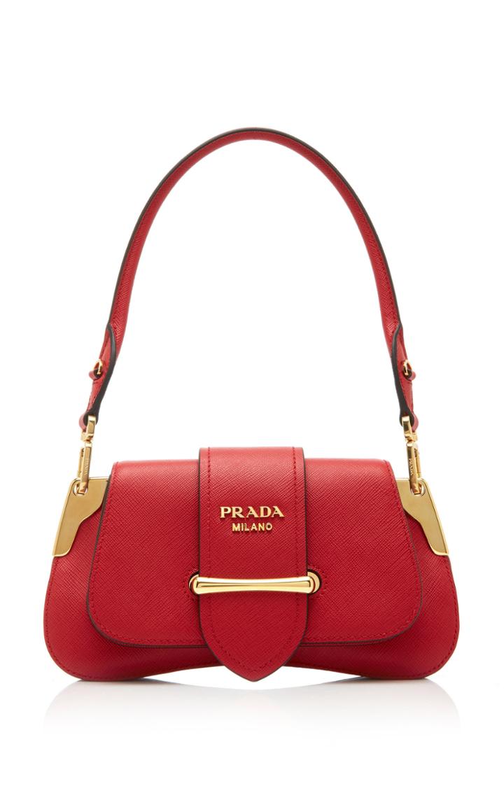 Prada Mini Sidonie Leather Shoulder Bag
