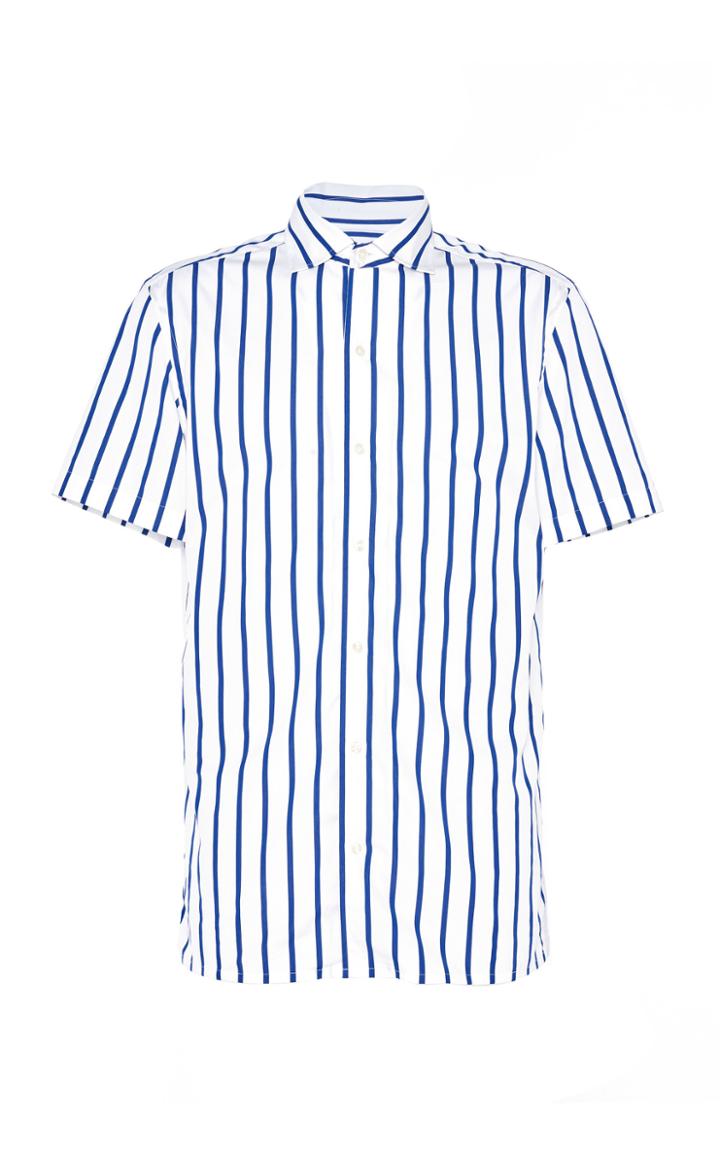 Ralph Lauren Purple Label Stripe Short Sleeve Shirt