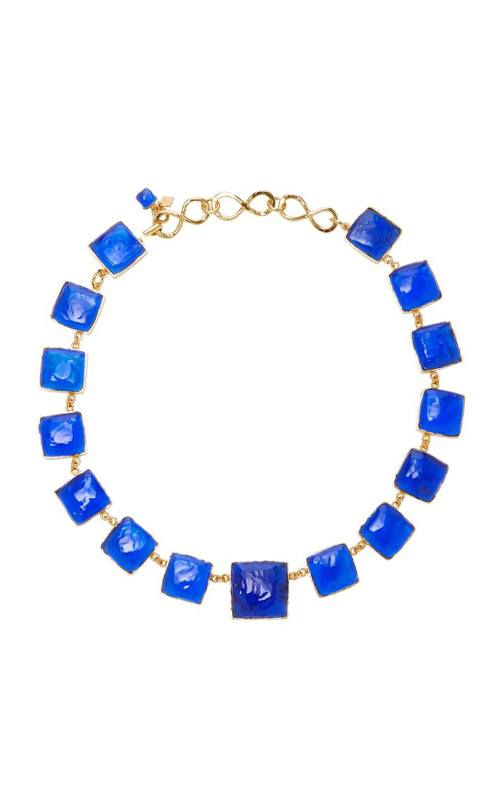 Loulou De La Falaise Jaipur Pave Necklace