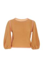Pepa Pombo Lucia Balloon Sleeve Top