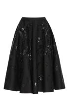 Rochas Embellished Skater Skirt