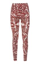 Moda Operandi La Doublej Printed Stretch-jersey Leggings