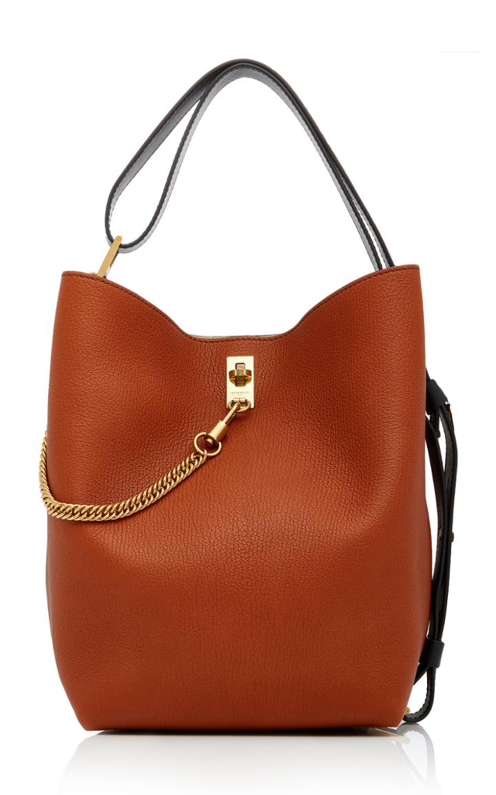 Givenchy Gv Medium Chain-trimmed Leather Tote