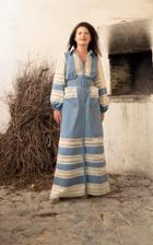 Moda Operandi Luisa Beccaria Belted Cotton Chemisier Dress