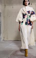 Roksanda Neesha Printed Cotton-blend Midi Dress