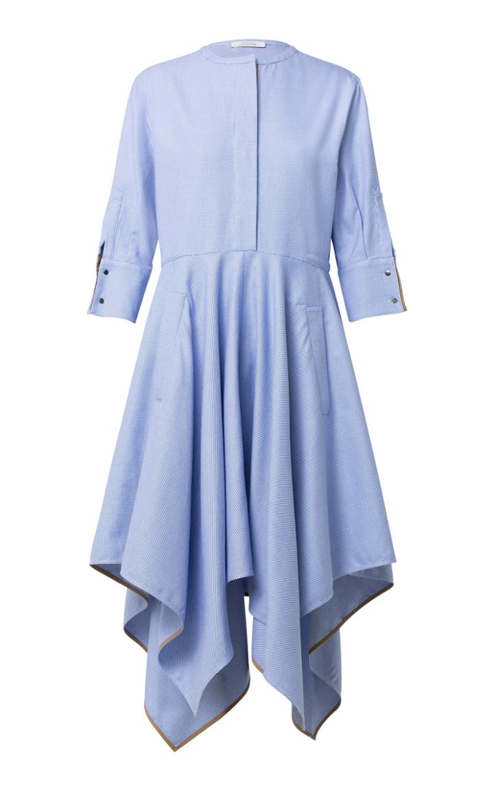 Dorothee Schumacher Asymmetric Cotton Midi Dress