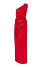 Emilio Pucci Embellished Asymmetric Gown