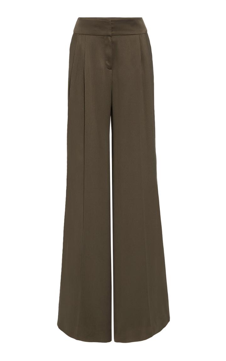 Marina Moscone Pleat Front Relaxed Trousers