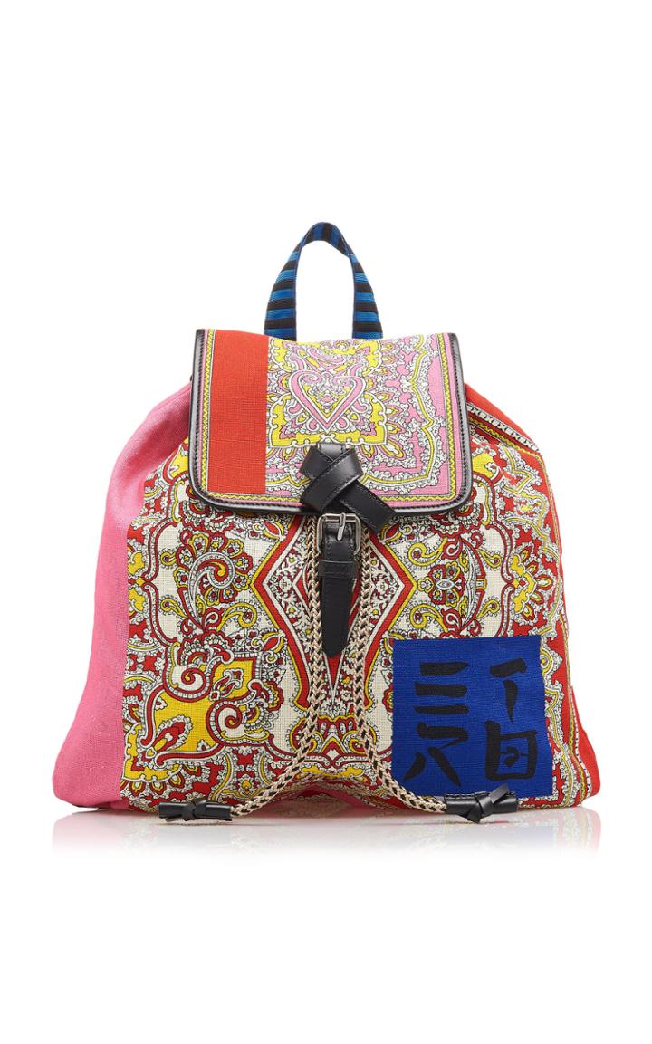 Etro Woven Backpack