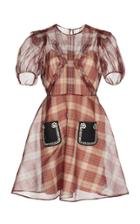 N 21 N&deg;21 Amelia Tartan Organza Dress