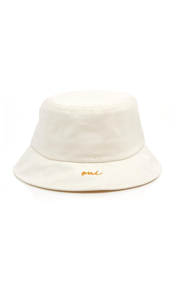 Avenue 'oui' Bucket Hat