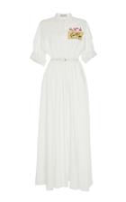 Emilio Pucci Maxi Silk Shirt Dress