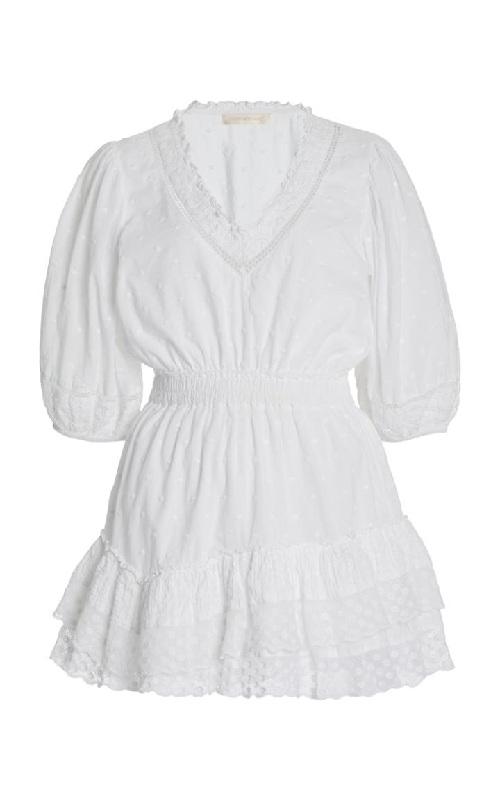 Loveshackfancy Adley Cotton Mini Dress