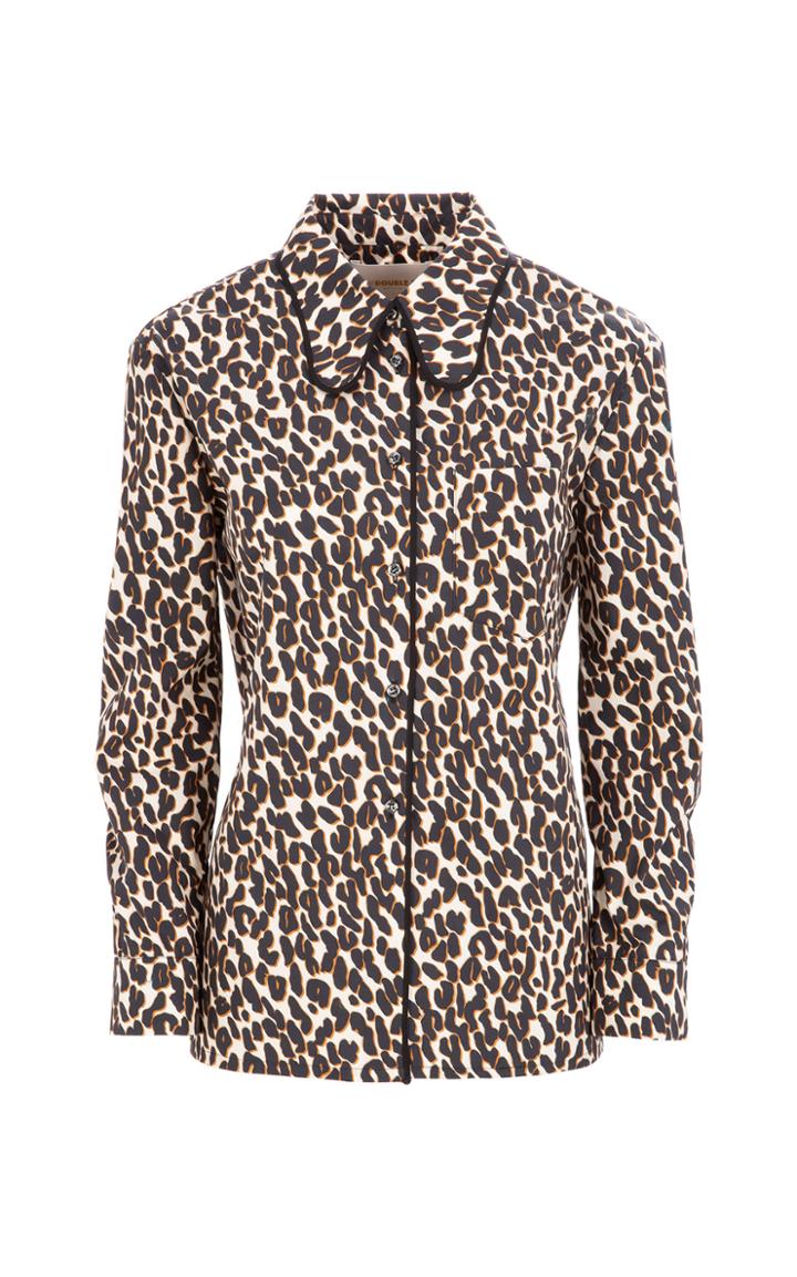 La Doublej Rodeo Button-front Cotton Shirt