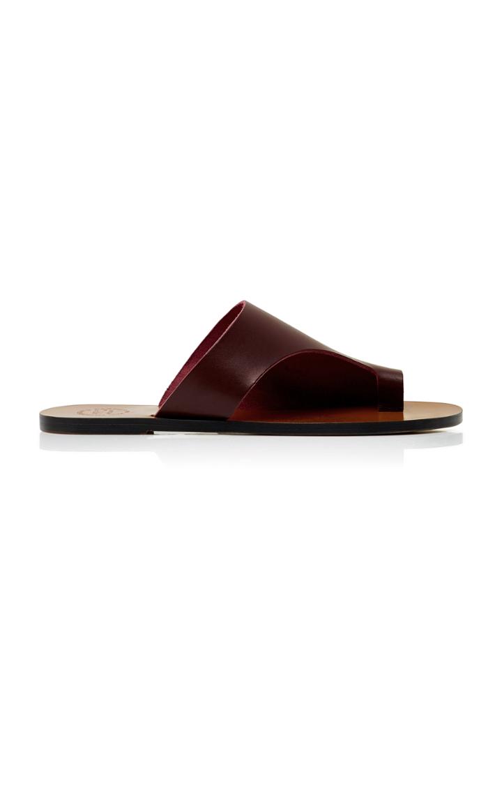 Atp Atelier Rosa Leather Slides