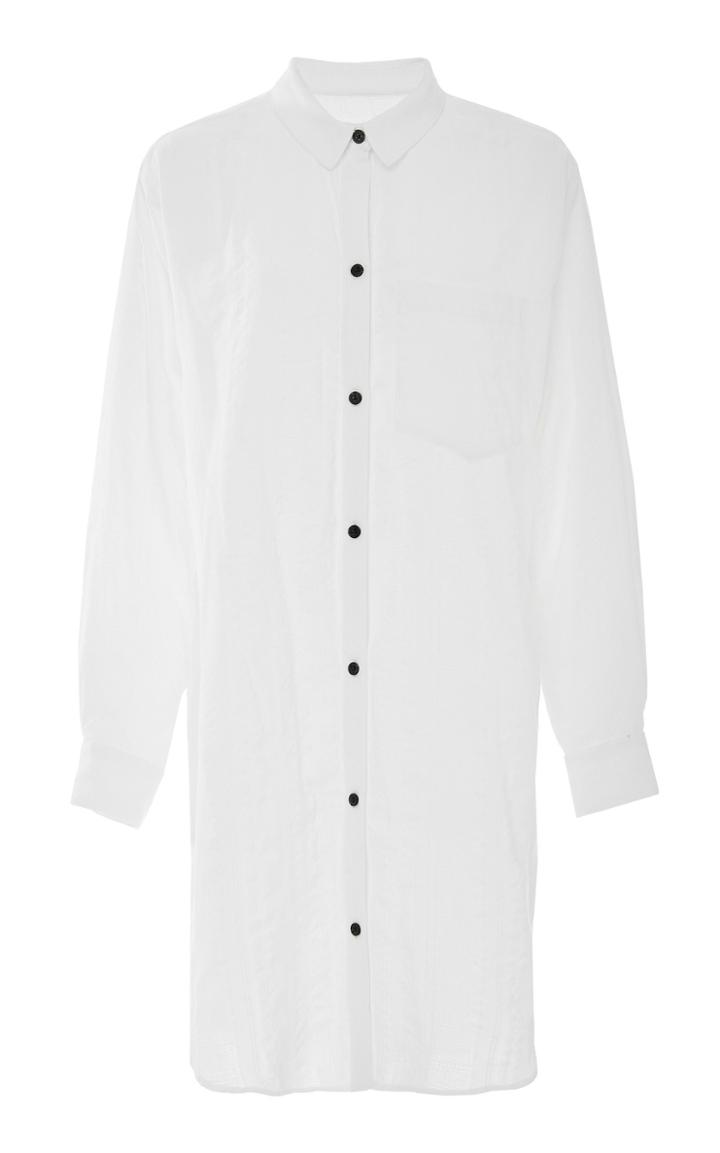 Mara Hoffman Bennett Cotton-poplin Button-up Shirt