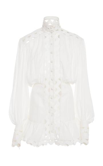 Zimmermann Ninety-six Linen-blend Mini Dress