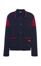 Moda Operandi Miu Miu Striped Knit Cardigan