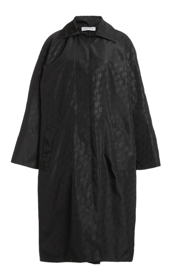 Moda Operandi Saks Potts Milan Oversized Logo-print Shell Coat