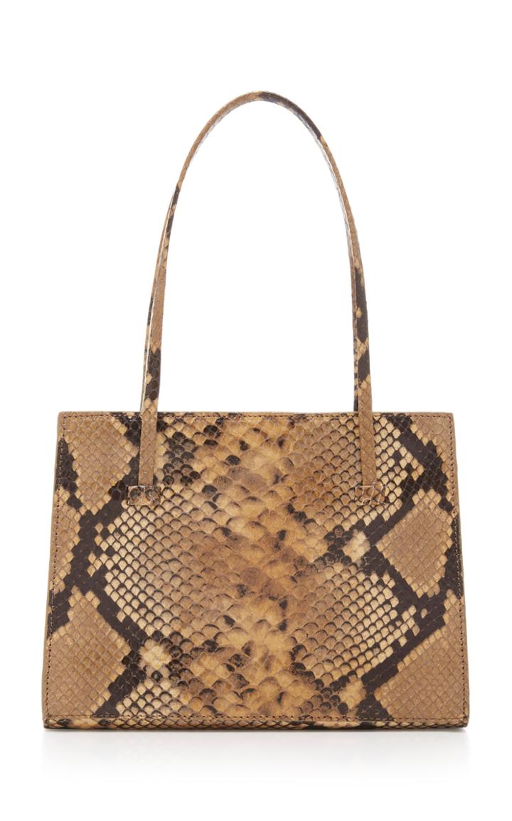 Maryam Nassir Zadeh Anika Snake-effect Leather Shoulder Bag