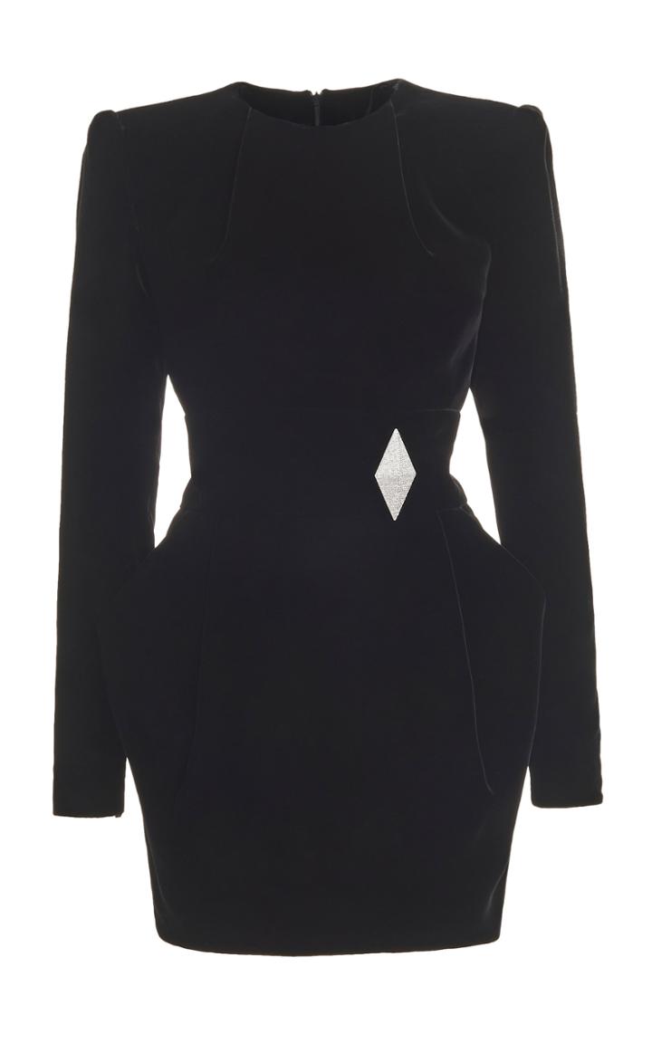 Moda Operandi Alexandre Vauthier Velvet Mini Dress