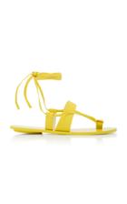 Tibi Reid Leather Sandals