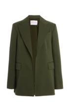 Moda Operandi Carolina Herrera Wool Single Breasted Blazer