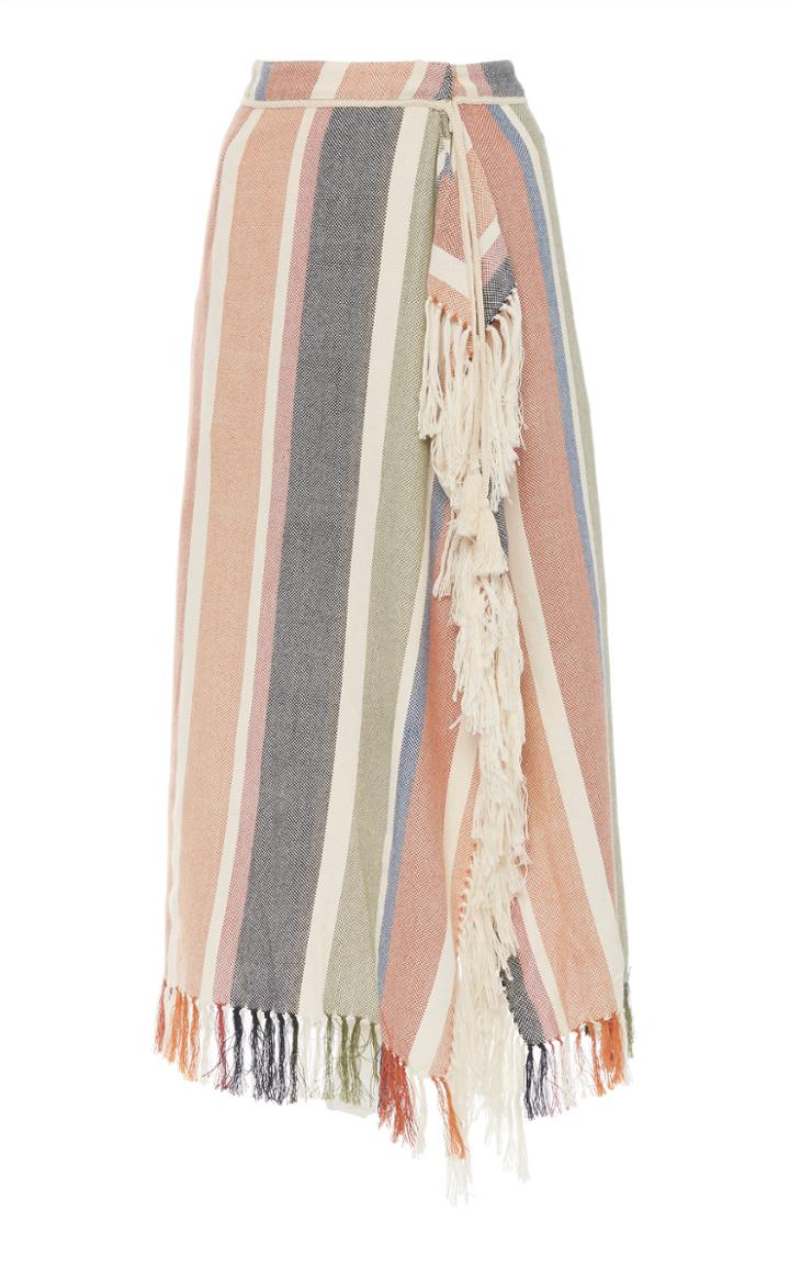 Moda Operandi Escvdo Ica Fringe Skirt Size: S
