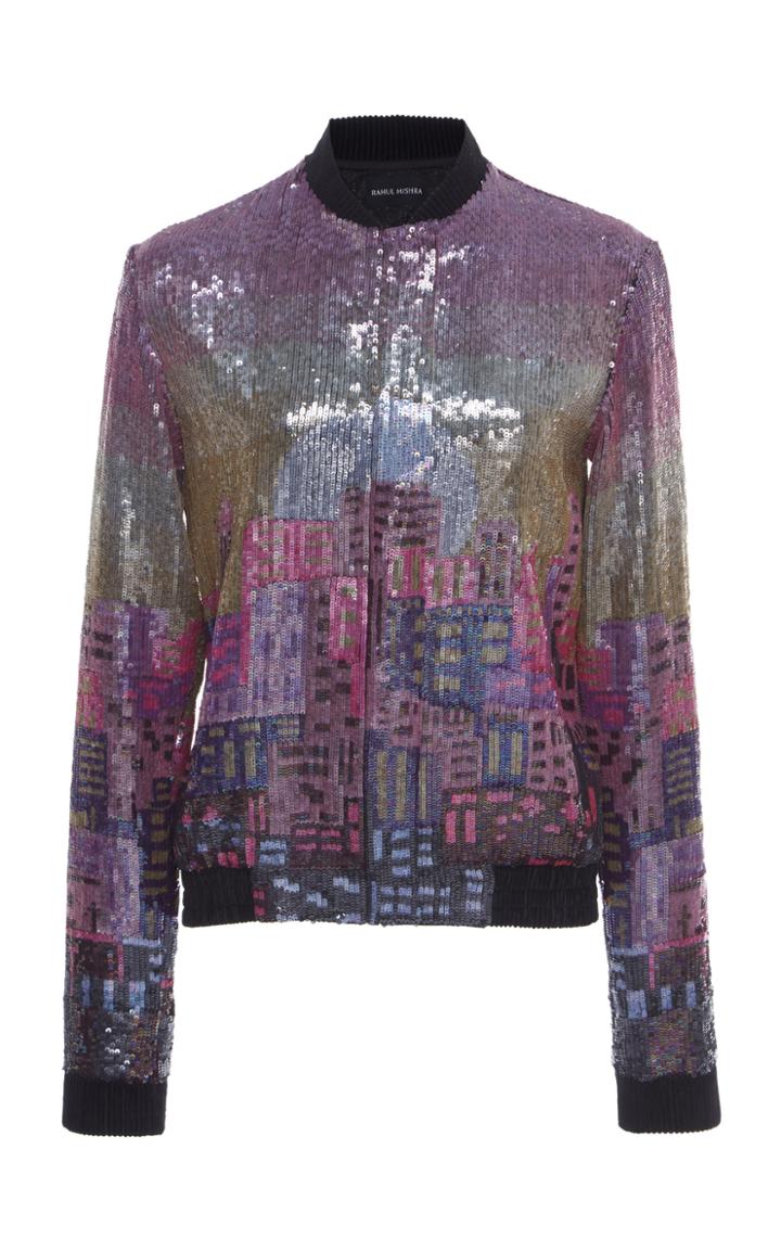 Rahul Mishra Cityscape Bomber Jacket