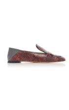 Rochas Python Loafer