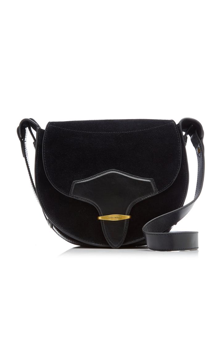 Isabel Marant Botsy Leather And Suede Shoulder Bag