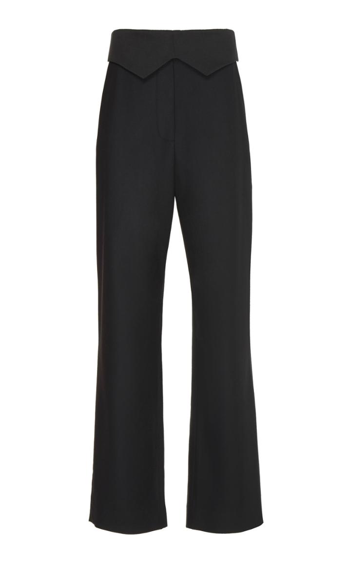 Racil Cheryl High-rise Virgin Wool Straight-leg Trousers