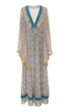 Talitha Maghreb Print Long Jasmin Dress
