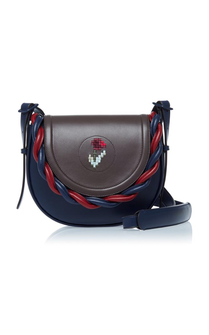 Marco De Vincenzo Leather Saddle Bag