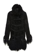 Dundas Shearling Long Coat