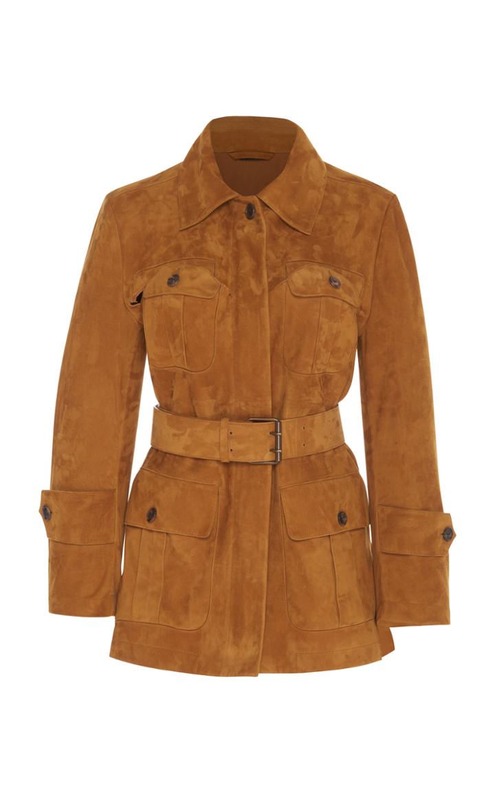 Maison Margiela Suede Safari Coat