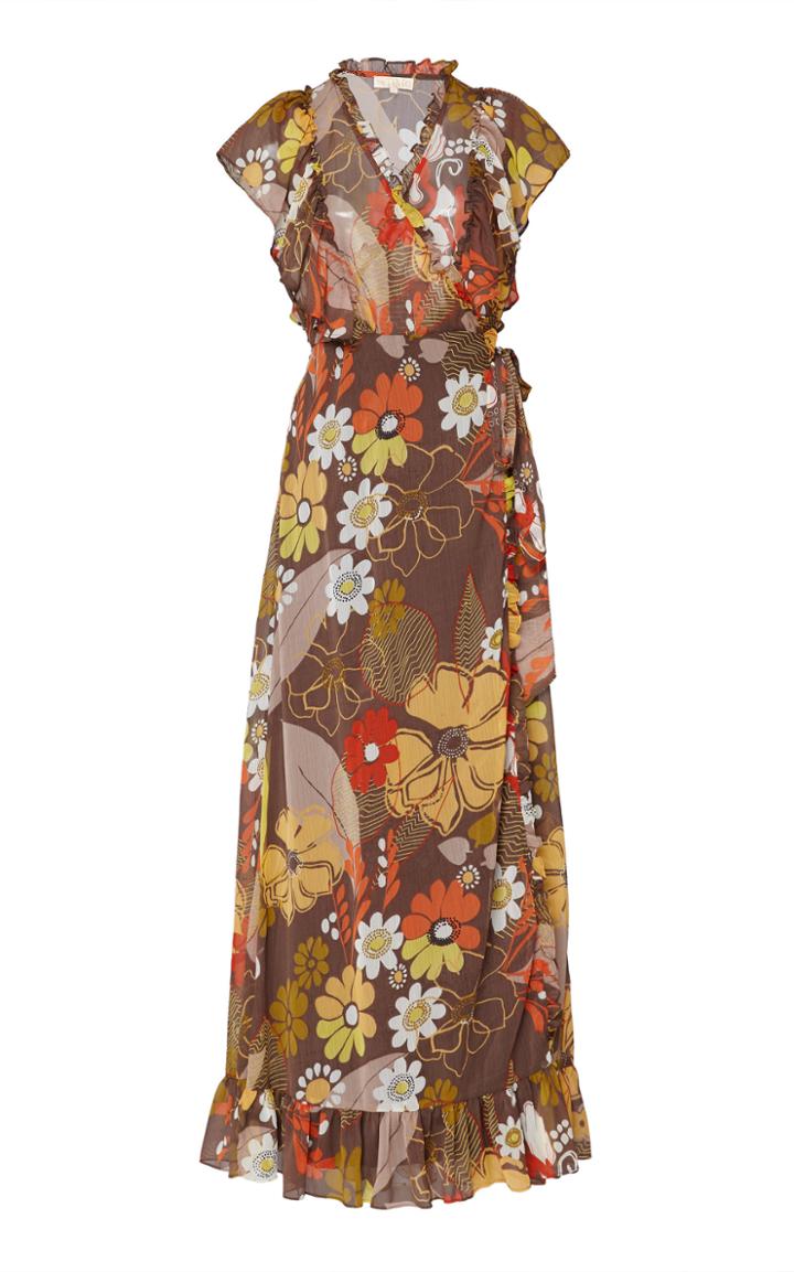 Bytimo Chiffon Wrap Gown