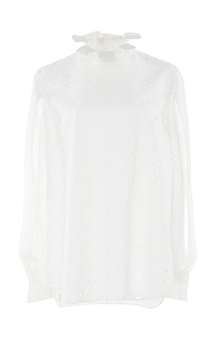 Christopher Kane Broderie Anglaise Blouse