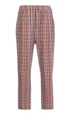 Isa Arfen Multicheck Classic Trousers