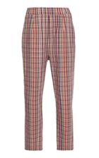 Isa Arfen Multicheck Classic Trousers