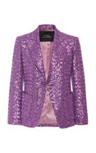 Moda Operandi Marc Jacobs Sequined Cotton Peak-lapel Blazer Size: 00