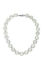Bottega Veneta Cluster Cubic Zirconium Necklace
