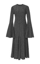 Ellery Conrad Ribbed Stretch-knit Midi Dress