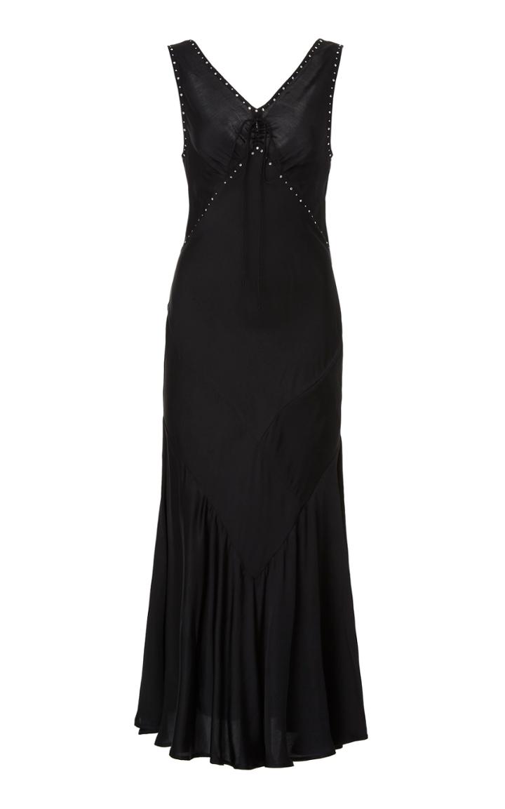 Alexachung Embroidered Midi Dress