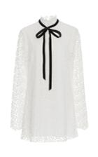 Macgraw Velvet Ribbon Lace Dress