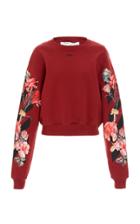 Off-white C/o Virgil Abloh Floral-print Cotton-jersey Sweatshirt
